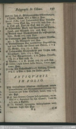 Antiquarii
