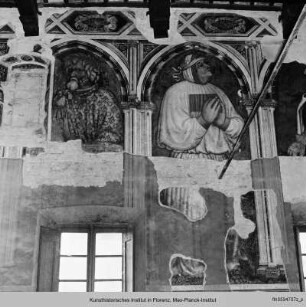 Freskenzyklus in der Sala degli Imperatori : Südwand
