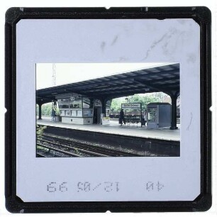 Berlin, Bahnhof Grünau : Bahnsteig
