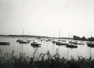 Leipzig: Stausee-Ecke Segelboote