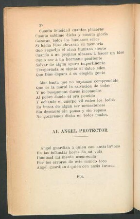 Al ángel protector