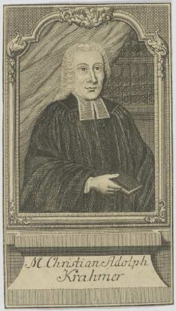 Bildnis des Christian Adolph Krahmer