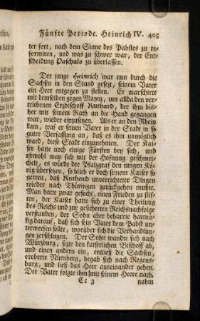 405-415, Der junge Heinrich war nun durch die Sachsen ...