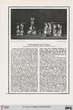 Wiederkehr des Ideals, [2]: auf dem Wege zu einer neuen Ästhetik?