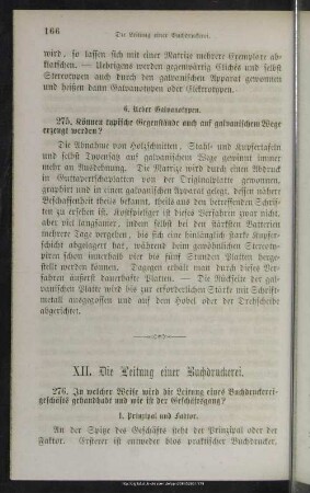XII. Die Leitung einer Buchdruckerei