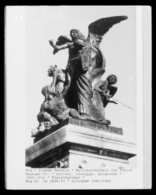 Monumento a Vittorio Emanuele II & Altare della Patria & Nationaldenkmal & Altar des Vaterlandes — Skulpturengruppe