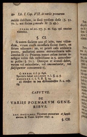 80-98, Caput VII. - Caput VII.