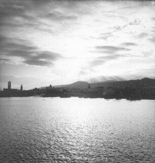 Reisefotos Spanien. Abendstimmung in einem Hafen von Teneriffa