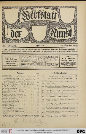 Heft 20 (15. Februar 1909)