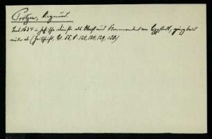 Protzen, Siegmund