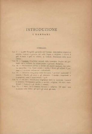 Introduzione. I barbari