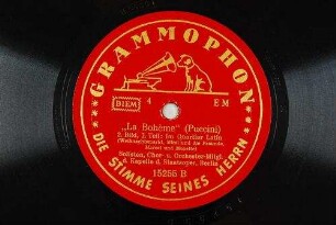 "La Bohème" : 2. Bild, I. Teil: Im Quartier Latin (Weihnachtsmarkt, Mimi und die Freunde, Marcel und Musette) / (Puccini)