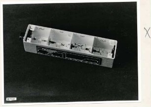 Tiefpass TP 12 Ansicht von oben, offen, Foto 1959