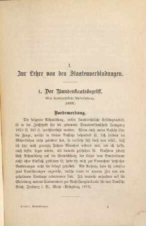 Staatsrechtliche und politische Abhandlungen, [1]. [Hauptwerk]