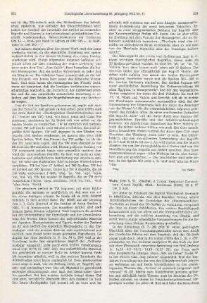 824-825 [Rezension] Watts, John D. W., Obadiah