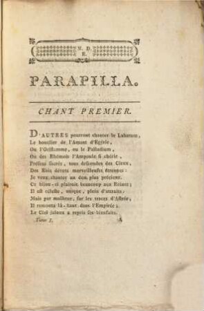Les plaisirs de l'amour, 2