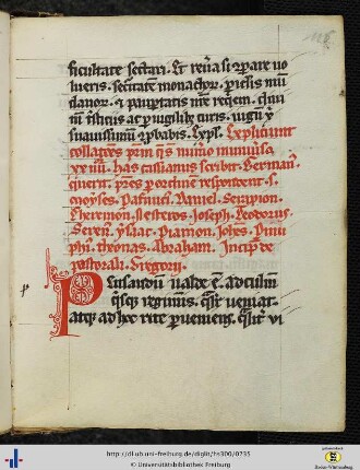 [116r - 129v] Excerpta e Gregorii I papae regula pastorali.