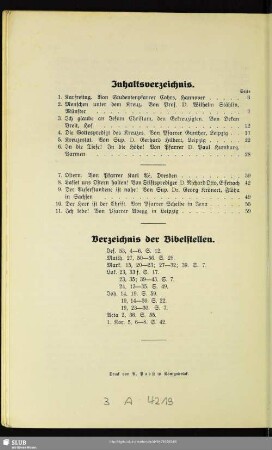 Verzeichnis der Bibelstellen