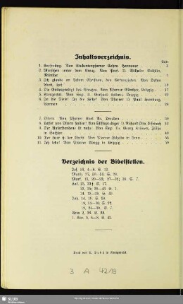 Verzeichnis der Bibelstellen