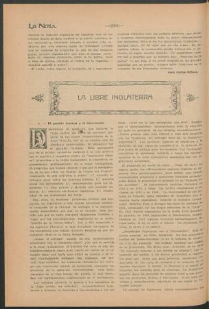 La libre Inglaterra