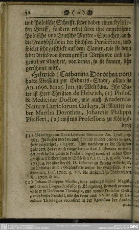 Helwich (Catharina Dorothea von)