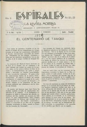 El centenario de Tarqui