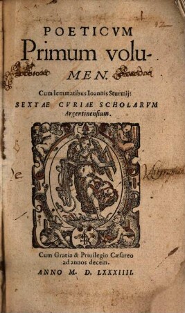 Poeticum ... Volumen. 1. (1584). - 64 S.