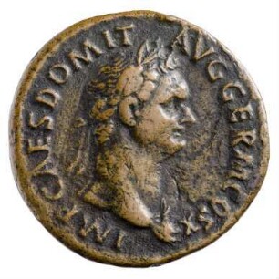 Münze, As, 84 n. Chr.