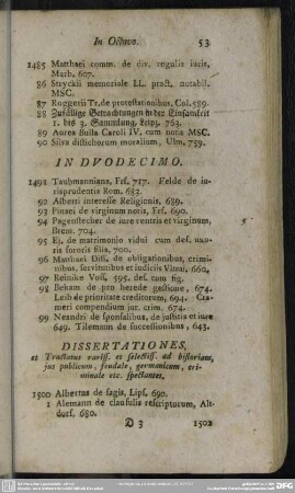 Dissertationes