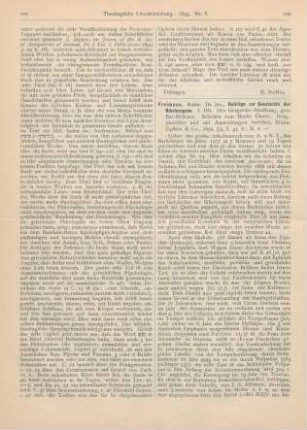 208-209 [Rezension] Freimann, Jac., Beiträge zur Geschichte der Bibelexegese. 1. Hft. Des Gregorius Abulfarag, gen. Bar-Hebräus. Scholien zum Buche Daniel