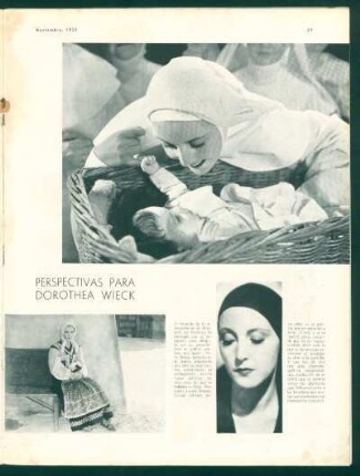 Perspectivas para Dorothea Wieck