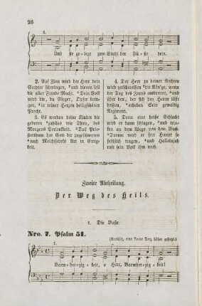 Nro. 7 Psalm 51. Barmherzigkeit, o Herr, Barmherzigkeit