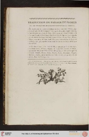 Traduction du passage de Florus