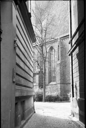 Berlin; Spandau: Kirchstraße mit Nicolaikirche