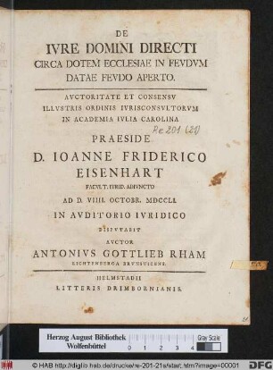 De Ivre Domini Directi Circa Dotem Ecclesiae In Fevdvm Datae Fevdo Aperto