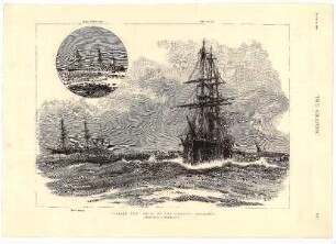 "Passed Out", ships of the channel squadron, drawn by W. L. Wyllie, A.R.A..- H.M.S. "Monarch", H.M.S. "Northumberland', H.M.S. "Iron Duke"