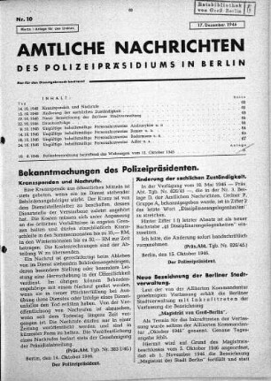Nr. 10, 17. Dezember 1946