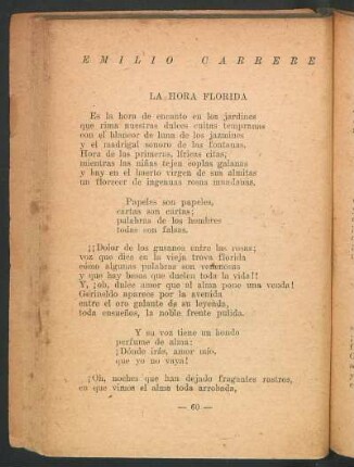 La hora florida