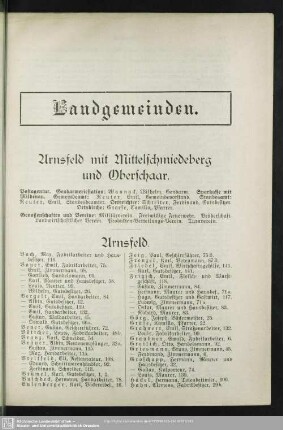 Arnsfeld mit Mittelschmiedeberg und Oberschaar