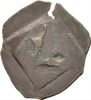 Münze, Pfennig (Vierschlagpfennig), 1450 - 1455