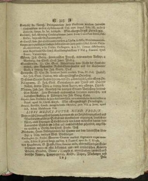 Libri Medici Futur. Nund. Prodit.