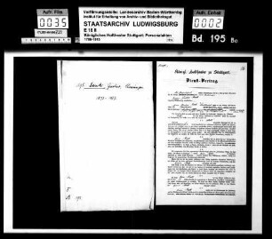 Denk, Gustav; Chorsänger; ausgesch.: 1877