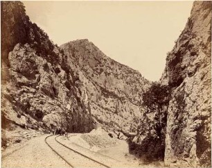 Schlucht von Karasu [Chemin de fer d'Anatolie]