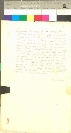 Luther an Spalatin. betrifft: - Fortgang der Visitation