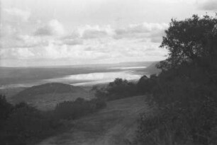 Mount Hanang mit dem Balangdasee : Panorama mit dem Mount Hanang und dem Balangdasee