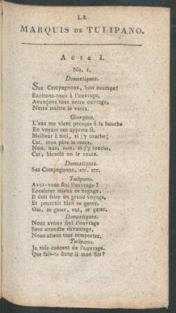 Le Marquis De Tulipano