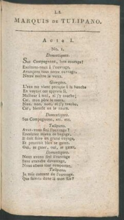 Le Marquis De Tulipano