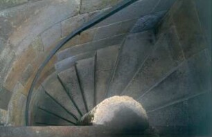 Königstein. Festung. Schatzkasematte (1853, 1884). Treppe zur Kasematte