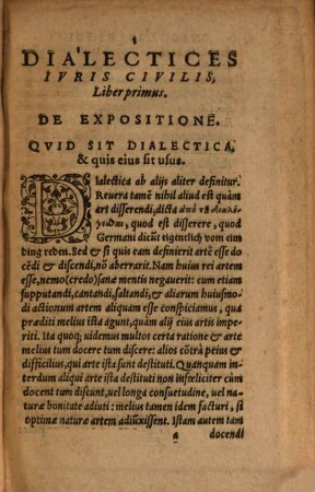 Nicolai Vigelii Dialectices iuris civilis libri III : iurisprudentiam omnibus Rebus publicis accommodatam continentes