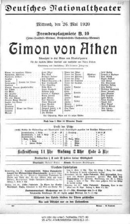 Timon von Athen
